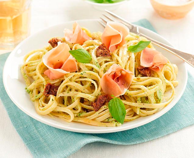 espaguetis-jamon-serrano-receta-www.donbernardino.es